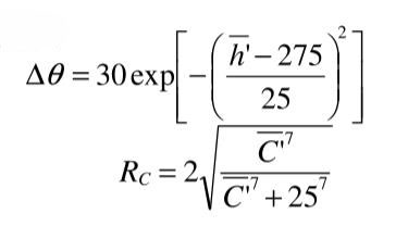 △θ和RC计算式
